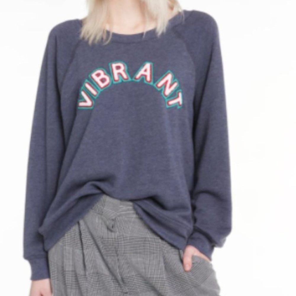 Wildfox Vibrant Sommers Sweatshirt Night